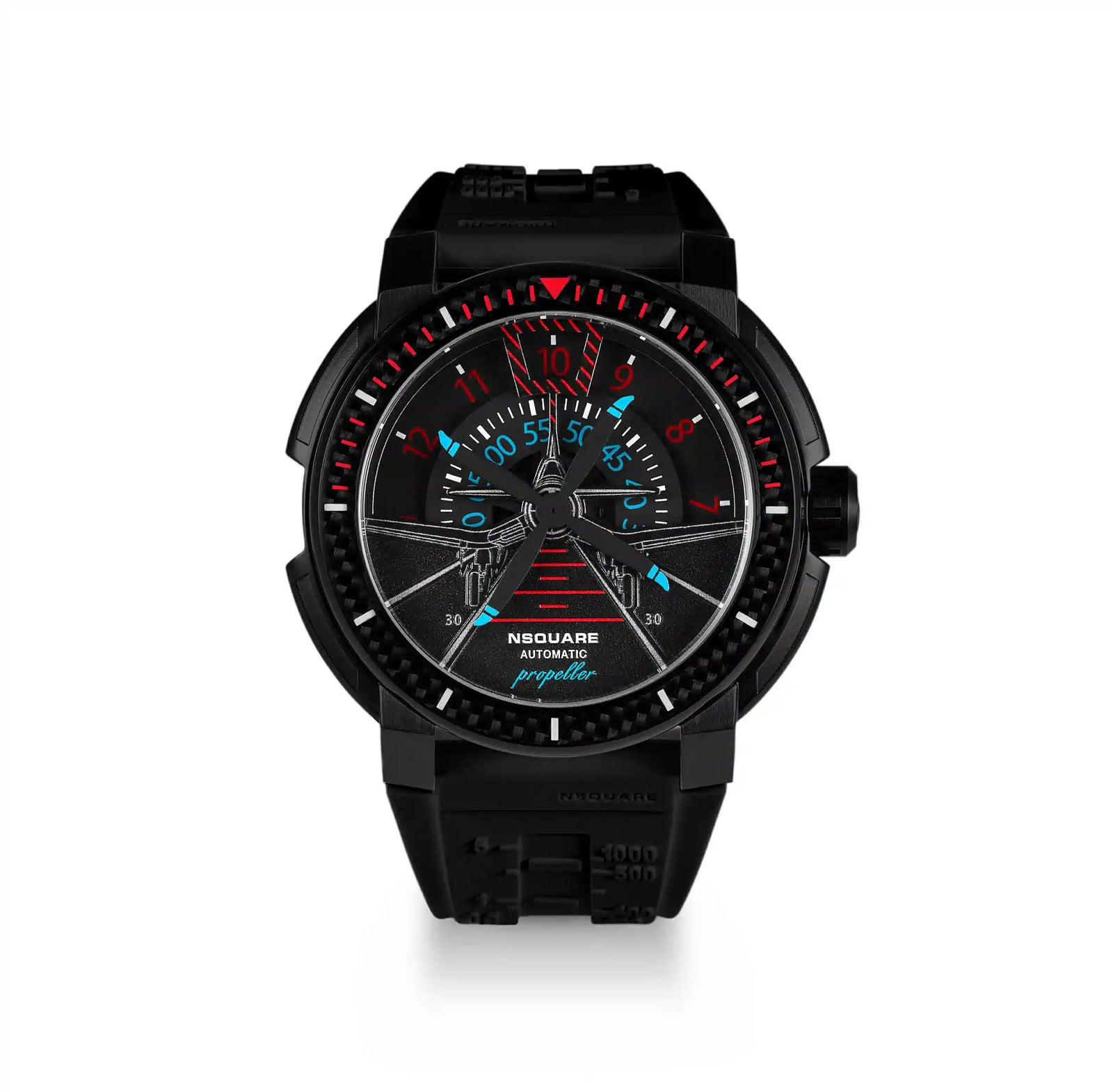 NSQUARE Propeller Automatic Watch - 48mm N26.2 Black|NSQUARE 螺旋槳 自動錶-48毫米 N26.2 黑色