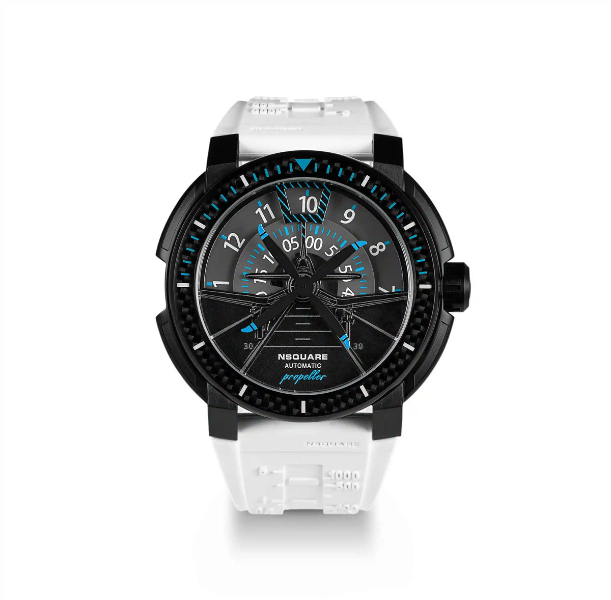 NSQUARE Propeller Automatic Watch - 48mm N26.3 White|NSQUARE 螺旋槳 自動錶-48毫米 N26.3 白色