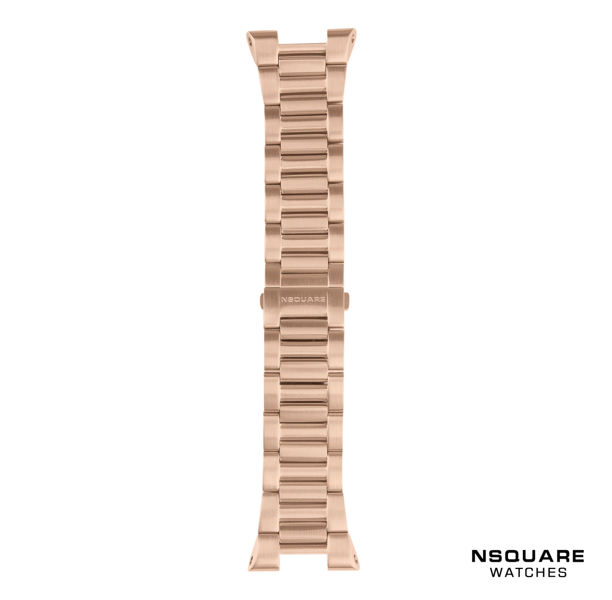 N 10-PVD GOLD BRACELET | N 10-PVD玫瑰金色鋼錶鏈帶