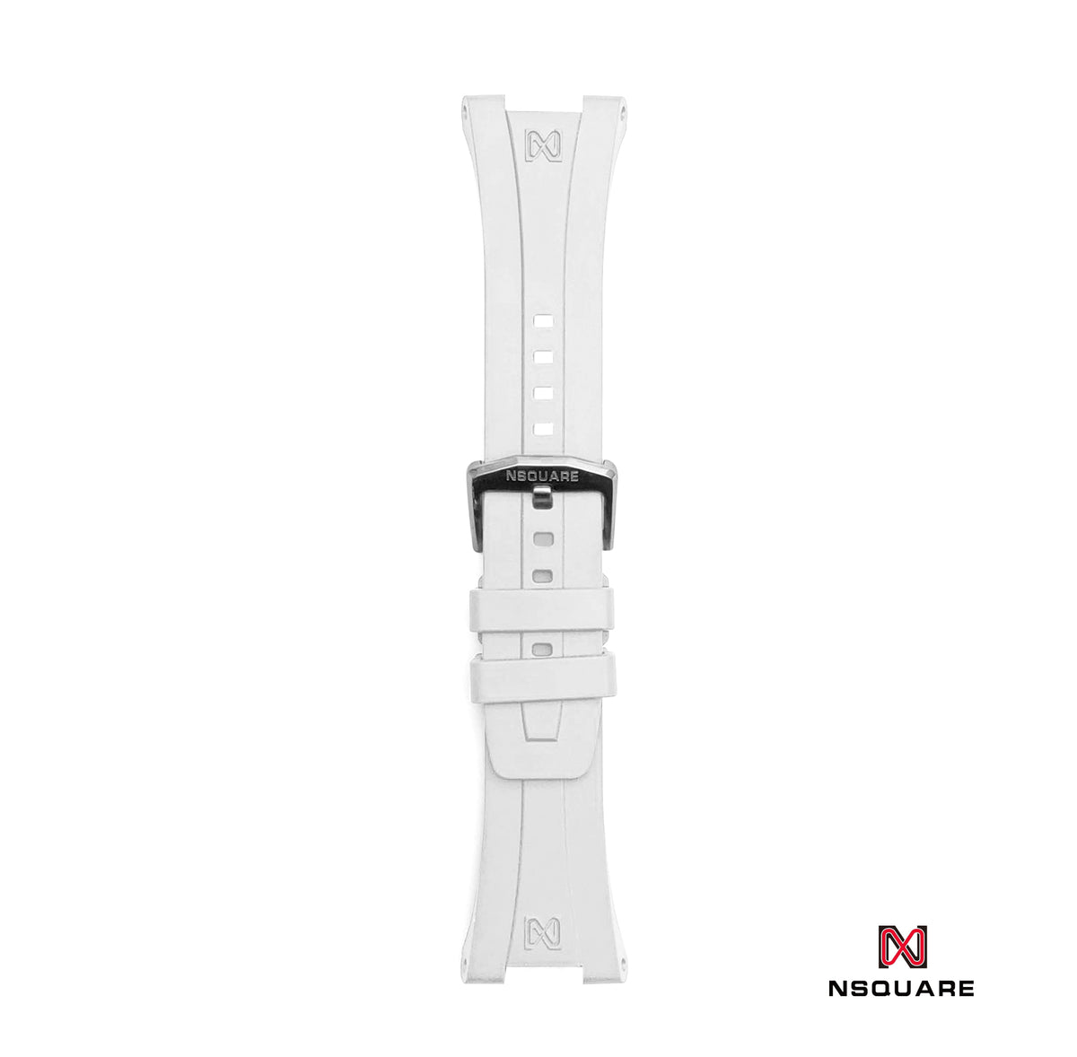 N48.3 White Rubber Strap|N48.3 白色橡膠帶