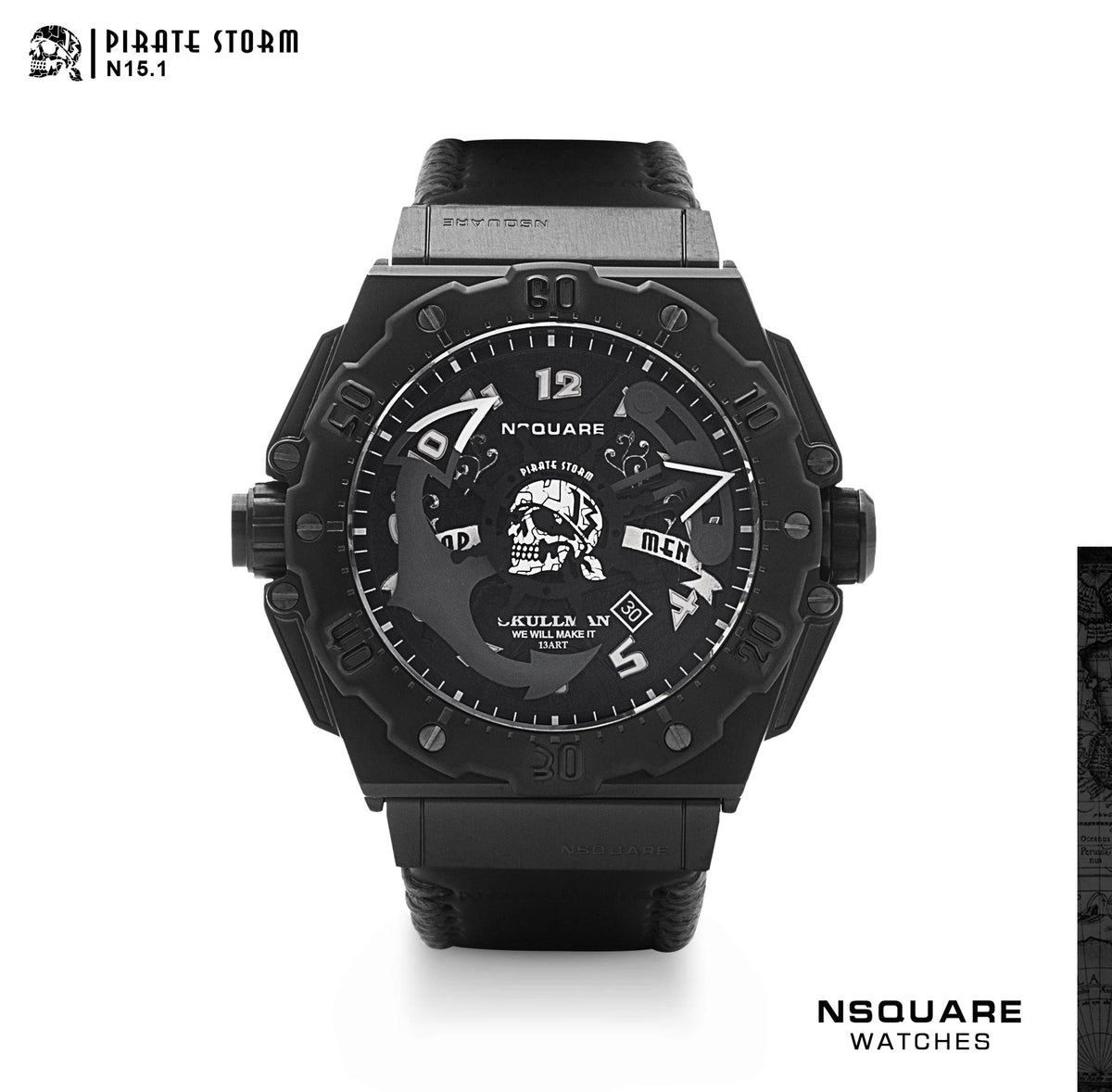 NSquare PirateStorm Automatic Watch|NSquare海盜風暴 自動錶