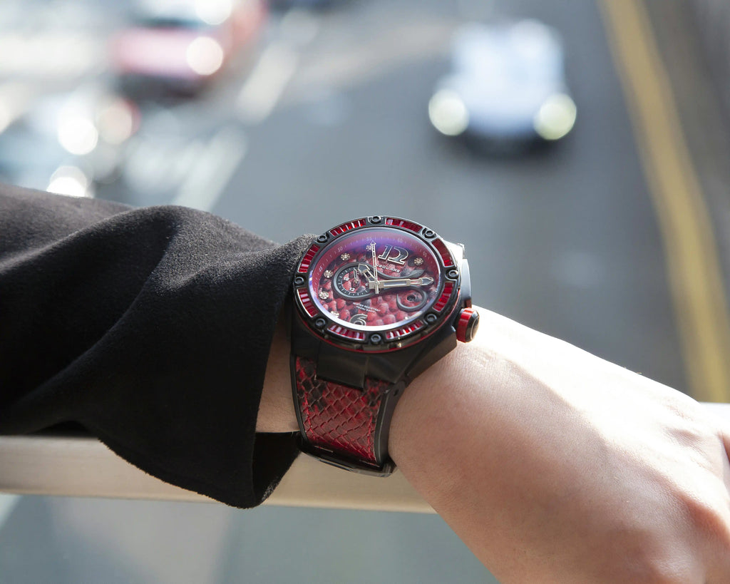 NSquare SnakeQueen Automatic Watch 46mm N11.1 Red|NSquare蛇后系列 自動錶 46毫米N11.1紅色