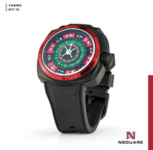 將圖片載入圖庫檢視器 NSQUARE CASINO Automatic Watch 51mm-N17.15 Black/Black Limited Edition 88pcs|NSQUARE賭場系列自動表51米-N17.15黑色/黑色限量版88只