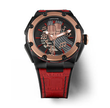Load image into Gallery viewer, Chris Polanco Automatic Watch-46mm N23 red