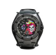 NSQUARE JAPJAP AUTOMATIC WATCH - 46MM N42.3 Black|NSQUARE JAPJAP系列 自動表-46毫米 N42.3 黑色 限量版