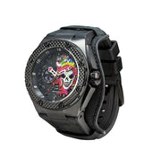 NSQUARE JAPJAP AUTOMATIC WATCH - 46MM N42.3 Black|NSQUARE JAPJAP系列 自動表-46毫米 N42.3 黑色 限量版