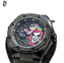 Load image into Gallery viewer, NSQUARE JAPJAP AUTOMATIC WATCH - 46MM N42.3 Black|NSQUARE JAPJAP系列 自動錶-46毫米 N42.3 黑色 限量版