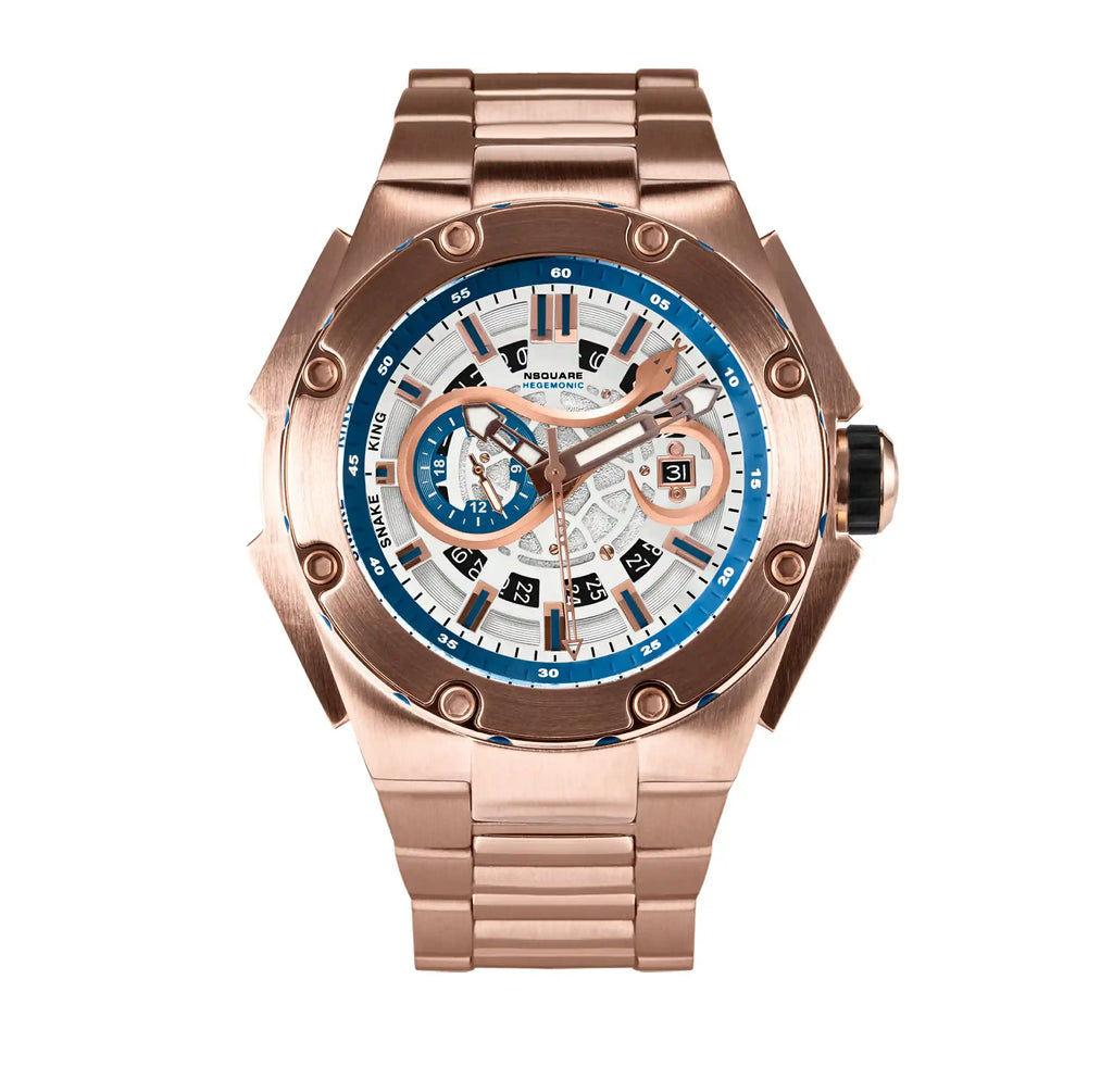 NSQUARE SnakeKing Automatic Watch-46mm N10.10C Magic Blue|NSQUARE 蛇皇系列 自動錶-46毫米  N10.10C魔幻藍