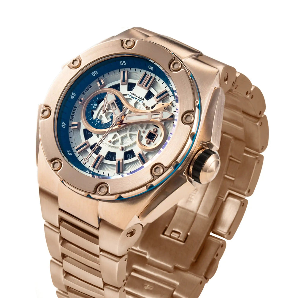 NSQUARE SnakeKing Automatic Watch-46mm N10.10C Magic Blue|NSQUARE 蛇皇系列 自動錶-46毫米  N10.10C魔幻藍