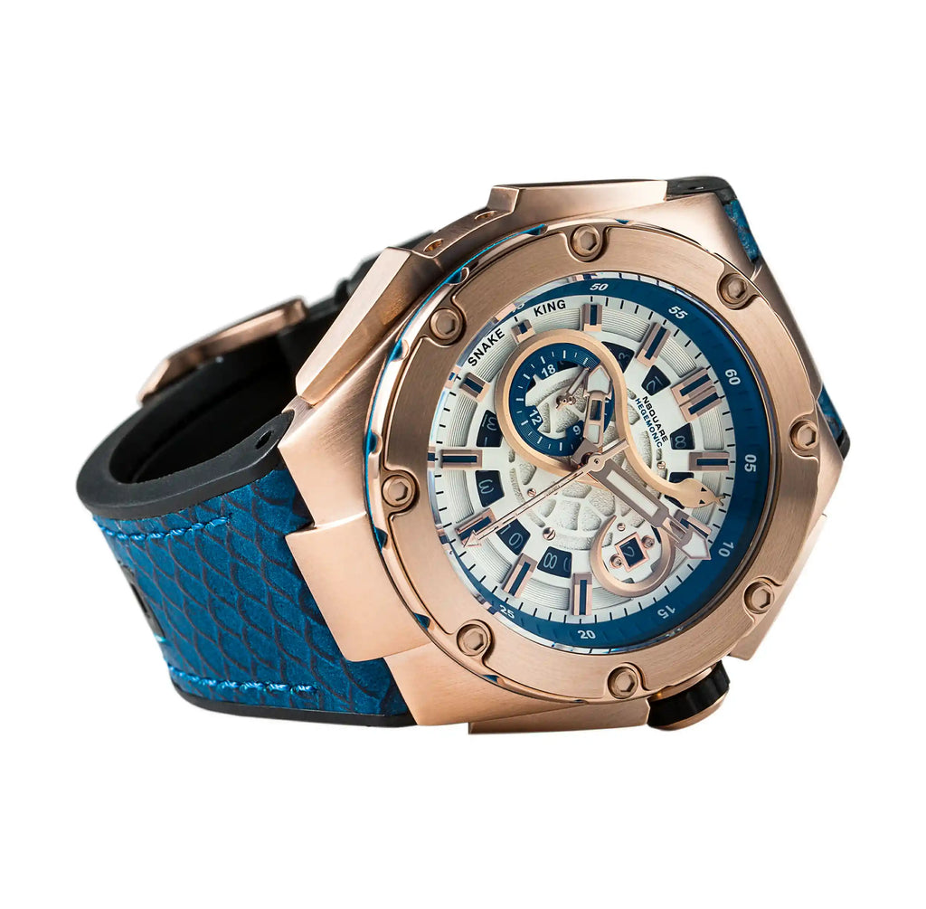 NSQUARE SnakeKing Automatic Watch-46mm N10.10C Magic Blue|NSQUARE 蛇皇系列 自動錶-46毫米  N10.10C魔幻藍