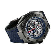 NSQUARE SnakeKing Automatic Watch-46mm N10.19 Gray Metal Blue|NSQUARE 蛇皇系列 自動錶-46毫米  N10.19 灰藍色