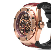 Load image into Gallery viewer, SnakeKing Automatic N10.1 RG/Night Maroon|蛇皇系列 N10.1 玫瑰金/夜栗紅色