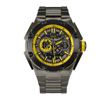 Load image into Gallery viewer, NSQUARE SnakeKing Automatic Watch-46mm N10.3 Gray/Yellow/GrayBracelet|蛇皇系列 自動錶-46毫米 N10.3 灰/黃/灰錶鏈帶