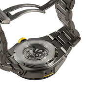 NSQUARE SnakeKing Automatic Watch-46mm N10.3 Gray/Yellow/GrayBracelet|蛇皇系列 自動表-46毫米 N10.3 灰/黃/灰錶鍊帶