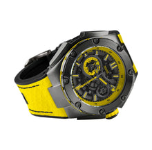 Load image into Gallery viewer, NSQUARE SnakeKing Automatic Watch-46mm N10.3 Gray/Tour Yellow|蛇皇系列 自動錶-46毫米  N10.3灰色/旅行黃