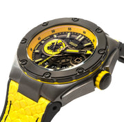 NSQUARE SnakeKing Automatic Watch-46mm N10.3 Gray/Tour Yellow|蛇皇系列 自動錶-46毫米  N10.3灰色/旅行黃