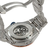NSQUARE SnakeKing Automatic Watch-46mm N10.4 RG/Steel/SS Bracelet|蛇皇系列 自動錶-46毫米  N10.4 海岸藍色/不銹鋼錶鏈帶