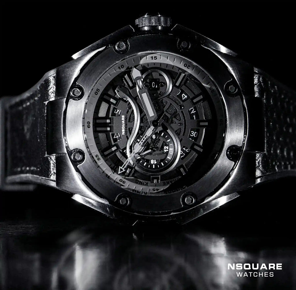 SnakeKing Automatic N10.5 Gray Metal/Black