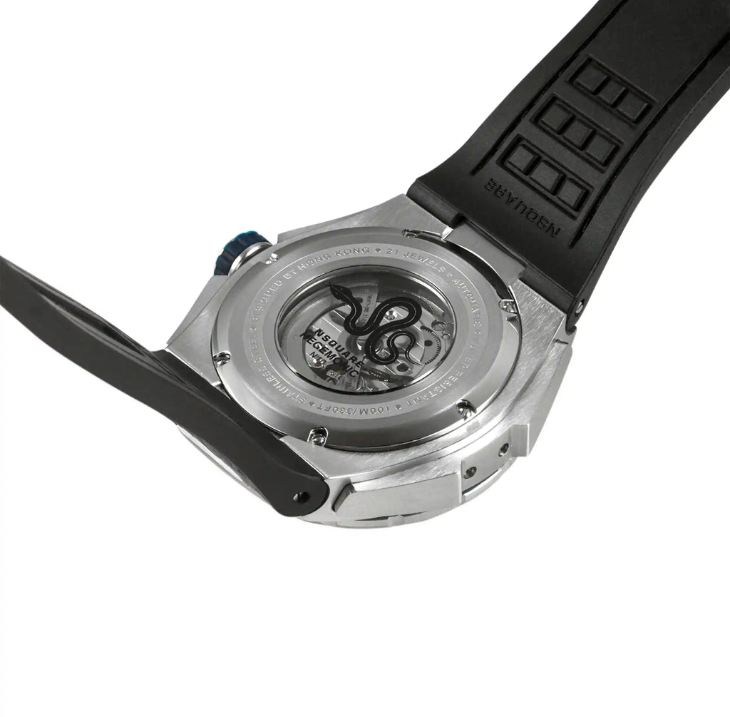 NSQUARE SnakeKing Automatic Watch-46mm N10.6 Blue Steel/Blue|NSQUARE 蛇皇系列 自動錶-46毫米  N10.6 鋼藍色