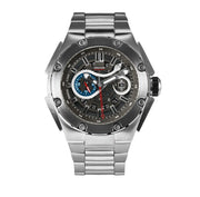NSQUARE SnakeKing Automatic Watch-46mm N10.7 Cool Grey/SS Bracelet|蛇皇系列 自動表-46米 N10.7 冷灰/不銹鋼錶鍊