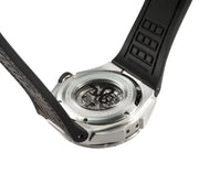 NSQUARE SnakeKing Automatic Watch-46mm N10.7 Chocolate/Steel|蛇皇系列 自動表-46毫米 N10.7 朱古力/鋼色