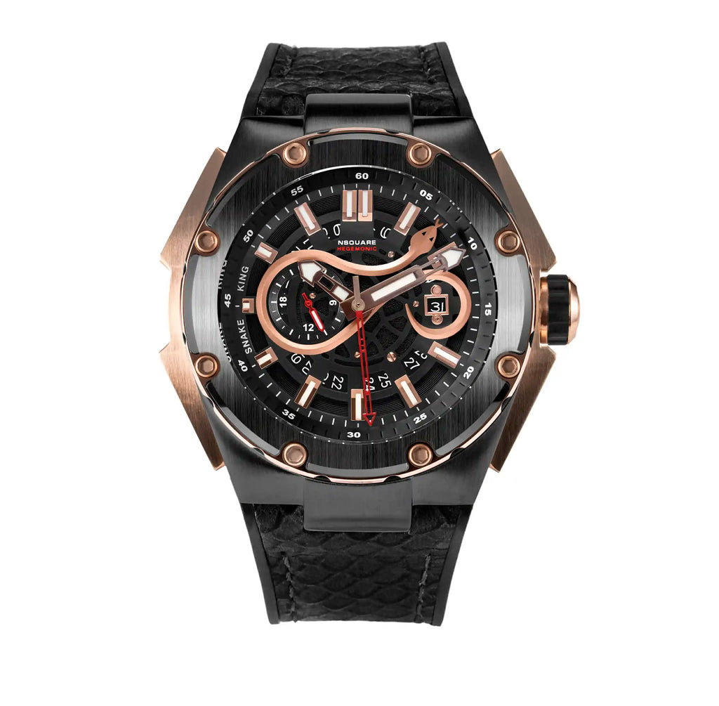 NSQUARE SnakeKing Automatic Watch-46mm N10.8 Devil Gold Ceramic|NSQUARE 蛇皇系列 自動錶-46毫米  N10.8魔王金陶瓷