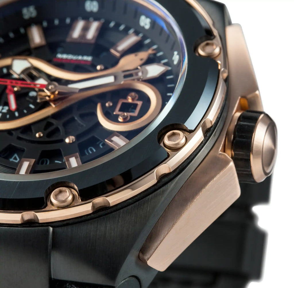 NSQUARE SnakeKing Automatic Watch-46mm N10.8 Devil Gold Ceramic|NSQUARE 蛇皇系列 自動錶-46毫米  N10.8魔王金陶瓷