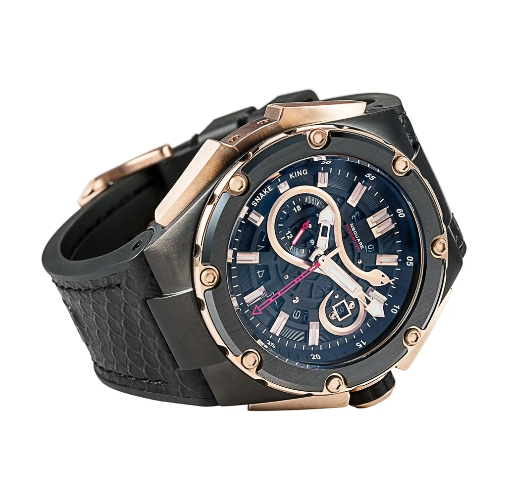 NSQUARE SnakeKing Automatic Watch-46mm N10.8 Devil Gold Ceramic|NSQUARE 蛇皇系列 自動錶-46毫米  N10.8魔王金陶瓷