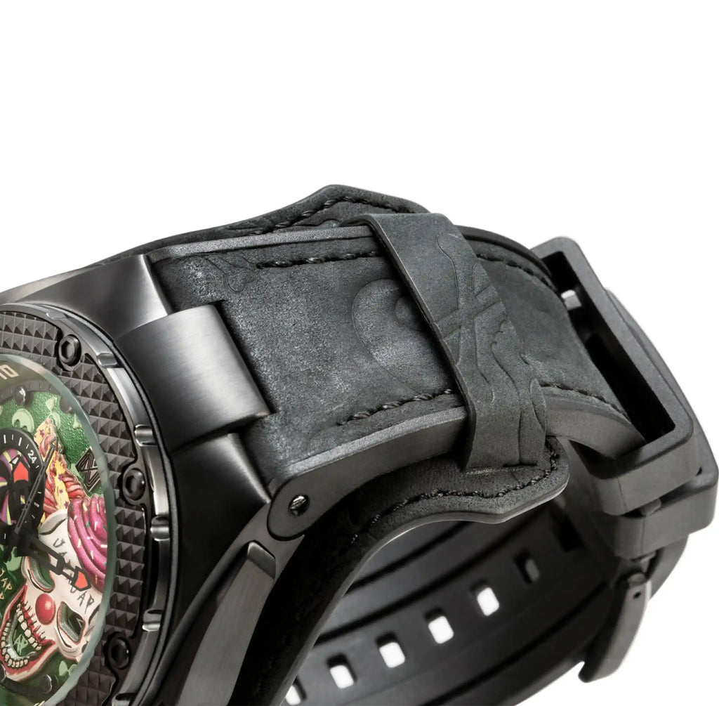 NSQUARE JAPJAP AUTOMATIC WATCH - 46MM N42.2 Violent green|NSQUARE JAPJAP系列 自動錶-46毫米 N42.2 狂暴綠色 限量版