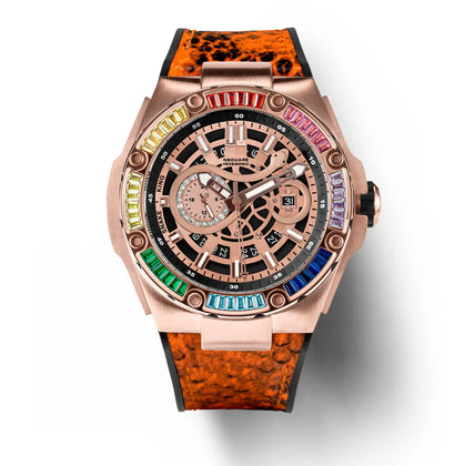 Snake Special Edition N51.9 Rainbow Rose Gold