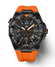 Load image into Gallery viewer, Ocean Speed NS-27.1 Black/Orange Swiss Automatic