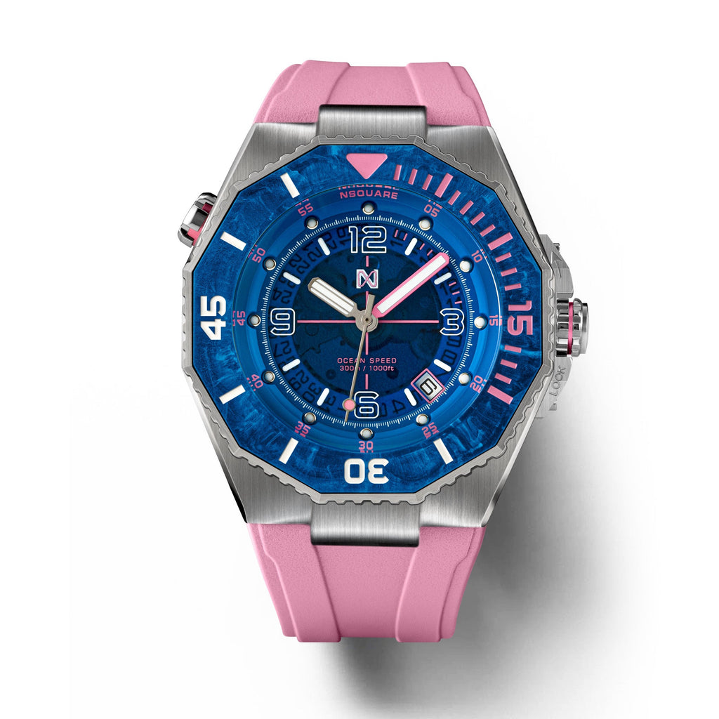 Ocean Speed NS-27.6 PINK Diver Swiss Automatic