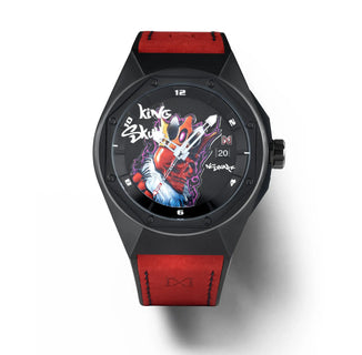 King Skull Automatic N43.1 Black/Red