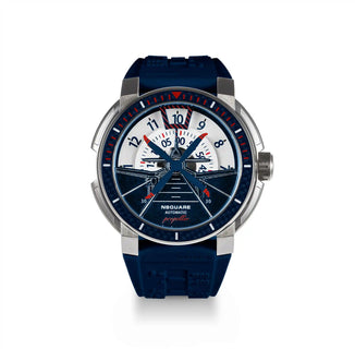 NSQUARE Propeller Automatic Watch - 48mm N26.5 SS/Blue|NSQUARE 螺旋槳表 自動表-48毫米 N26.5鋼/藍色