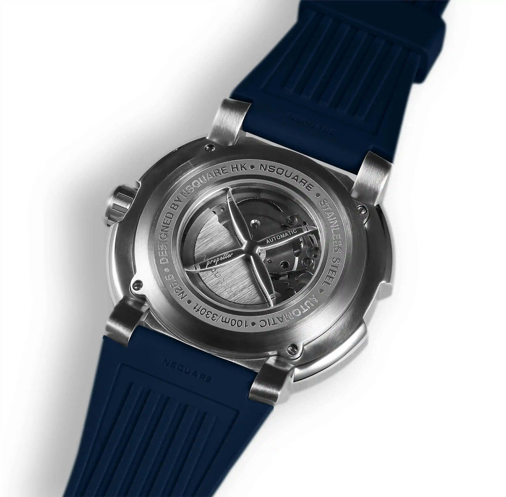 NSQUARE Propeller Automatic Watch - 48mm N26.5 SS/Blue|NSQUARE 螺旋槳 自動錶-48毫米 N26.5鋼/藍色