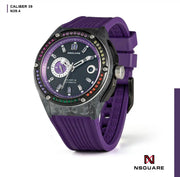 NSquare MultiColoured Series Automatic Watch - 44mm N39.4 Brightening Purple|NSquare MultiColoured系列 自動錶 44毫米 N39.4 燦亮紫