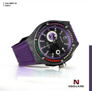 NSquare MultiColoured Series Automatic Watch - 44mm N39.4 Brightening Purple|NSquare MultiColoured系列 自動錶 44毫米 N39.4 燦亮紫