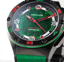 將圖片載入圖庫檢視器 NSQUARE Casino Royale Automatic N40.1 GREEN/BLACK LIMITED EDITION|NSQUARE皇家賭場系列 自動表N40.1 綠色/黑色限量版