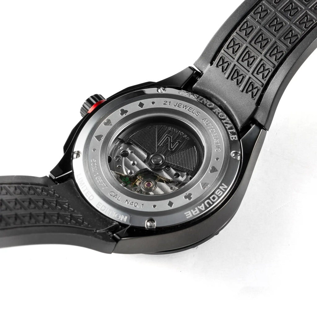 NSQUARE Casino Royale Automatic N40.1 GREEN/BLACK LIMITED EDITION|NSQUARE皇家賭場系列 自動表N40.1 綠色/黑色限量版