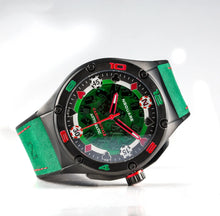 將圖片載入圖庫檢視器 NSQUARE Casino Royale Automatic N40.1 GREEN/BLACK LIMITED EDITION|NSQUARE皇家賭場系列 自動表N40.1 綠色/黑色限量版