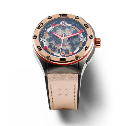 NSQUARE Casino Royale Automatic N40.2 Gun Metal/RG LIMITED EDITION|NSQUARE皇家賭場系列 自動錶N40.2 槍色/玫瑰金限量版