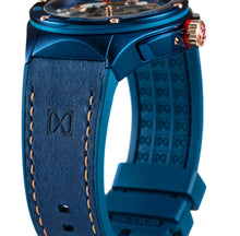 將圖片載入圖庫檢視器 NSQUARE Casino Royale Automatic N40.4 Blue/RG LIMITED EDITION|NSQUARE皇家賭場系列 自動表N40.4 藍色/玫瑰金限量版