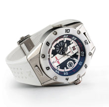 Load image into Gallery viewer, NSQUARE DYNAMIC RACE AUTOMATIC WATCH 46MM N31.3 SS/CERAMIC WHITE/WHITE|NSQUARE DYNAMIC RACE自動錶 46毫米 N31.3鋼/白色陶瓷/白色