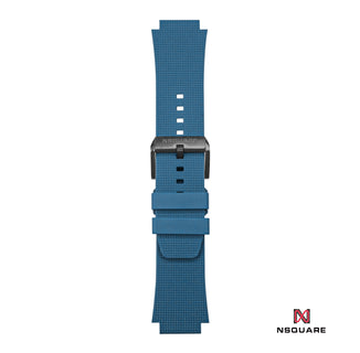 N12 light blue rubber strap and Buckle