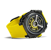 NSQUARE NICK II AUTOMATIC WATCH 45MM N12.1 BLACK/YELLOW/YELLOW |NSQUARE NICK II自動錶 45毫米 N12.1 黑色/黃色/黃色