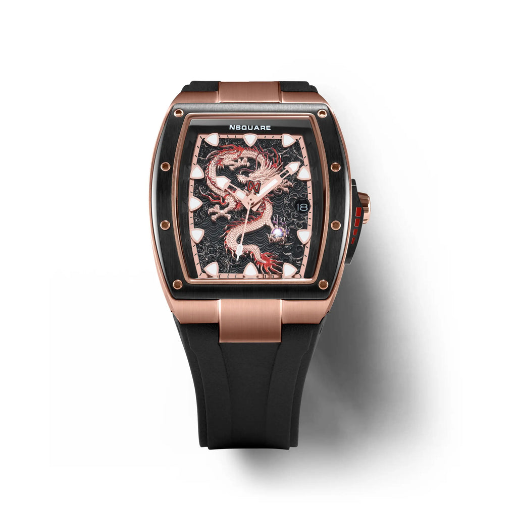 Dragon Overloed Automatic N57.1 RG/Black