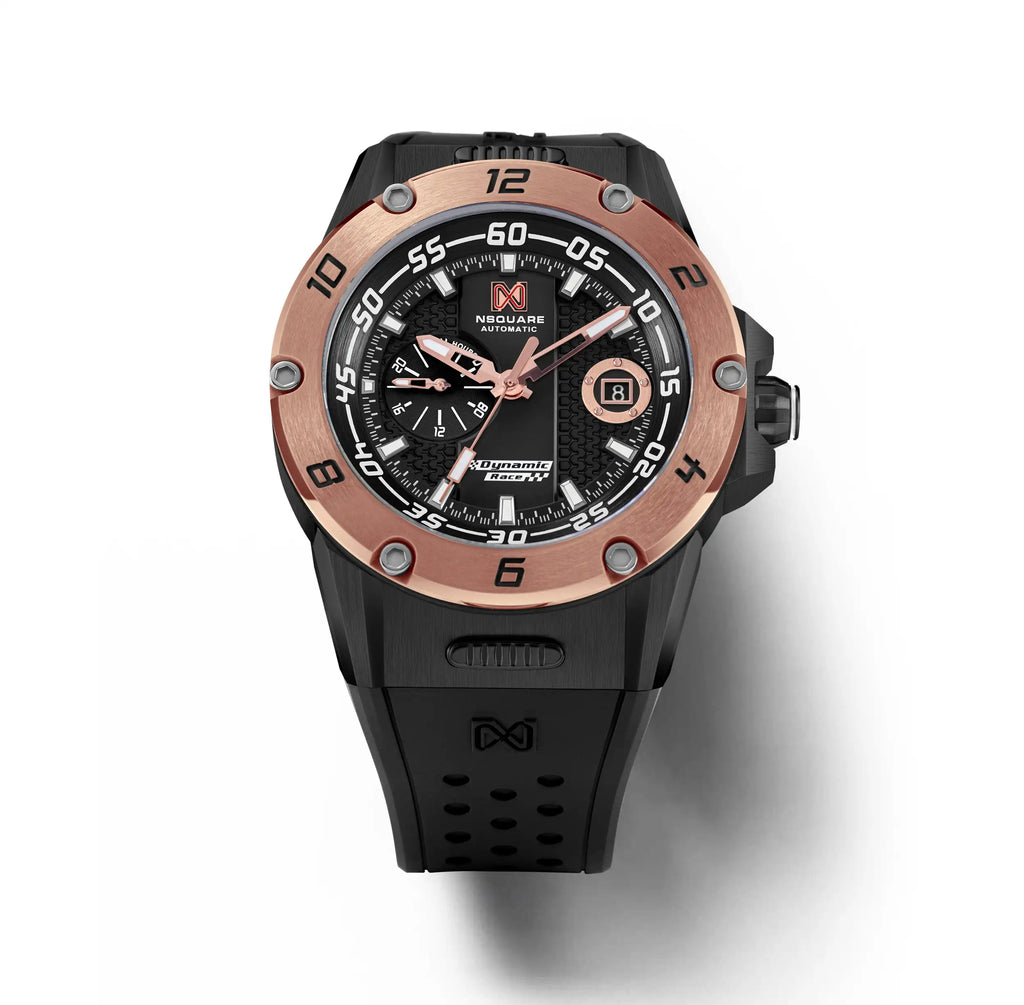Dynamic Race 44mm N61.4 Black/Rose gold