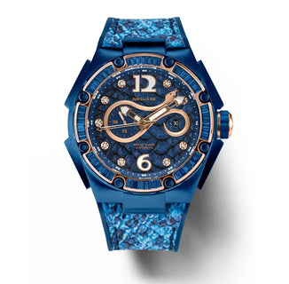 SnakeQueen Automatic Watch 46mm N11.10 Empress Blue