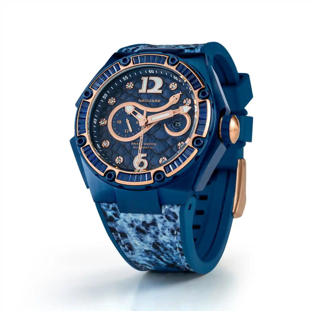 SnakeQueen Automatic Watch 46mm N11.10 Empress Blue