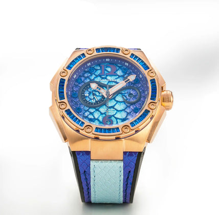 NSQUARE SnakeQueen Automatic Watch-46mm N11.13 Hyper Violet|NSQUARE蛇後系列自動表-46毫米。 N11.13 超豔紫羅蘭